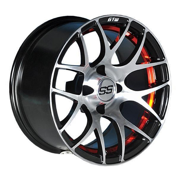 GTW Pursuit 12x7 Red Wheel