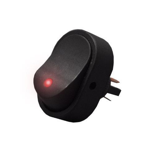 Universal Rocker Switch with Red LED