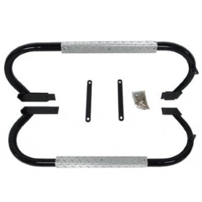 Nerf bar set (Jakes/Blk w/Dia pl in-lay) CC 04-u Prec