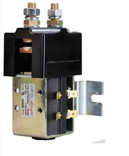 Curtis 48 Volt Heavy Duty High Amp Solenoid w/Bracket