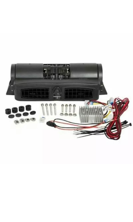 Breezeasy 3 Fan System with Converter for Gas & Electric Carts