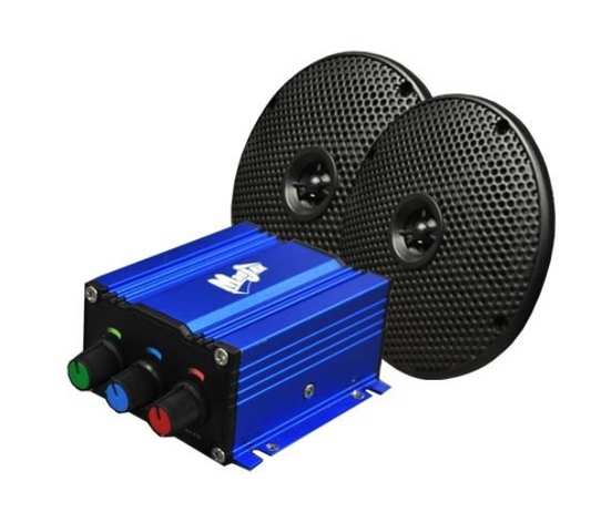Madjax Bluetooth Mini Amp Kit with Speakers